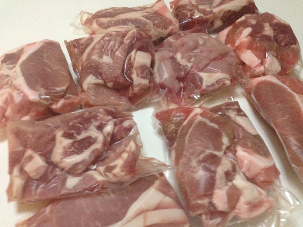 バーベキューの肉激安：豚肉10キロ